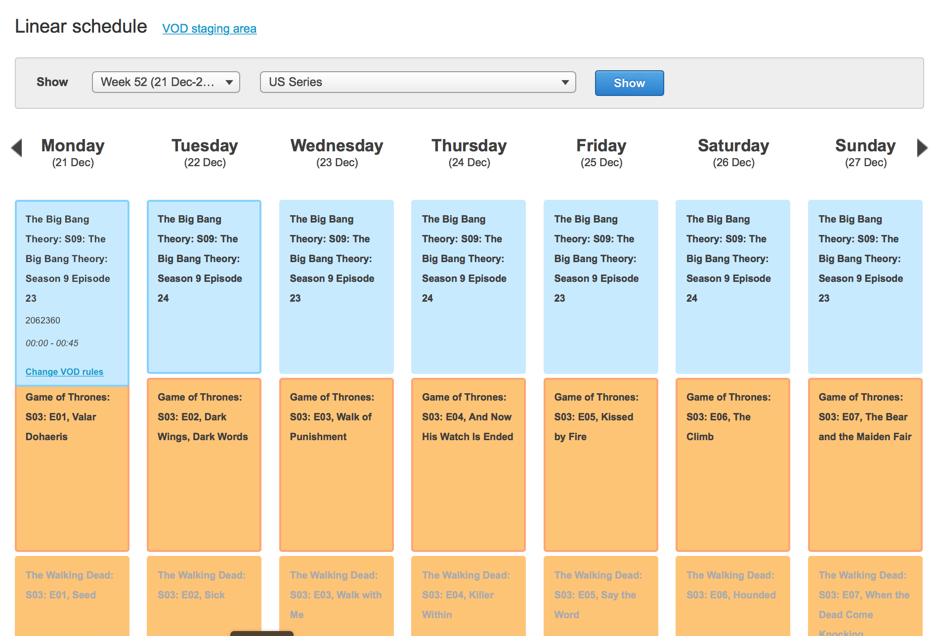 BeBanjo Release Notes Adjustable Day Start Time Per Linear Channel